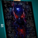 Картина на стену Marvel Человек-паук 40x50