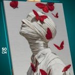Картина на стену Человек Арт сюрреализм 40x50