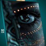 Картина на стену Девушка Арт сюрреализм 40x50