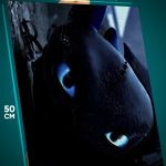 Картина на стену Мультфильмы Как приручить дракона 40x50