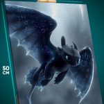 Картина на стену Мультфильмы Как приручить дракона 40x50
