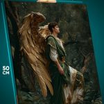 Картина на стену Религия ангел 40x50