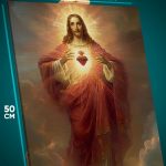 Картина на стену Религия Иисус Христос Бог 40x50