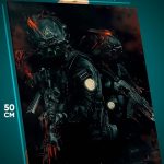 Картина на стену Call of Duty Игра 40x50