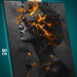 Картина на стену Человек Арт сюрреализм 40x50