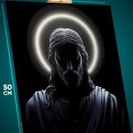 Картина на стену Религия Иисус Христос Бог 40x50