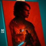 Картина на стену Звездные войны Оби-Ван Кеноби 40x50