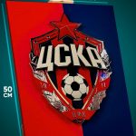 Картина на стену Спорт футбол ЦСКА 40x50