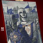 Алмазная мозаика Царство небесное Король Балдуин 40x50