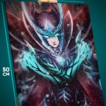 Картина на стену Dota 2 Игра Фантом Ассасин 40x50