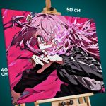 Картина на стену Одинокий рокер Аниме Боччи 40x50
