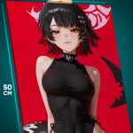 Картина на стену Zenless Zone Zero Игра Эллен Джо 40x50