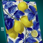 Картина на стену Еда лимоны 40x50