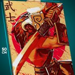 Картина на стену Dota 2 Игра Джаггернаут 40x50