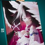 Картина на стену Геншин Импакт Игра Коломбина 40x50