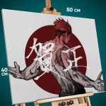 Картина на стену Магическая битва Аниме Сукуна Рёмен 40x50