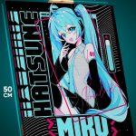 Картина на стену Vocaloid Мику Хатсуне 40x50