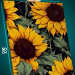 Картина на стену Цветы подсолнухи 40x50