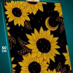 Картина на стену Цветы подсолнухи 40x50