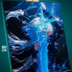 Картина на стену Геншин Импакт Игра Фурина 40x50