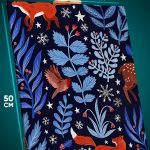 Картина на стену Абстракция паттерн лес животные растения 40x50
