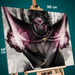 Картина на стену Dota 2 Игра Ланая 40x50