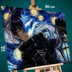 Картина на стену Геншин Импакт Игра Флинс 40x50