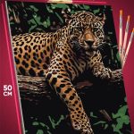 Картина по номерам Животные лепопард 40x50
