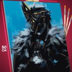 Картина по номерам Геншин Импакт Игра Капитано 40x50