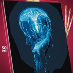 Картина по номерам Человек Арт сюрреализм 40x50