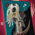 Картина по номерам Пожиратель душ Аниме 40x50
