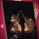 Картина по номерам Resident Evil Игра 40x50