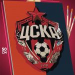 Картина по номерам Спорт футбол ЦСКА 40x50