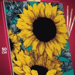 Картина по номерам Цветы подсолнухи 40x50