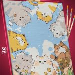 Картина по номерам Котики мультяшные 40x50