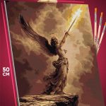 Картина по номерам Религия ангел архангел 40x50