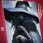 Картина по номерам Elden Ring Игра Элден Ринг Ренни ведьма 40x50
