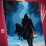 Картина по номерам Темная фэнтези путник 40x50