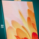 Картина на стену Абстракция цветы 40x50