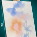 Картина на стену Абстракция цветок 40x50
