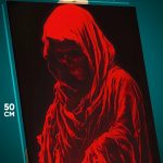 Картина на стену Темная фэнтези жнец 40x50