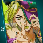 Картина на стену ДжоДжо Аниме Джолин Куджо 40x50