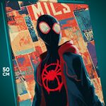 Картина на стену Marvel Человек-паук: Через вселенные Майлз 40x50