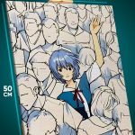 Картина на стену Евангелион Аниме Рей Аянами 40x50
