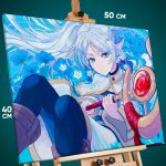 Картина на стену Фрирен Аниме эльфийка 40x50