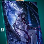 Картина на стену Геншин Импакт Игра Коломбина 40x50