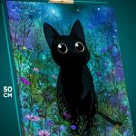 Картина на стену Котики милый 40x50