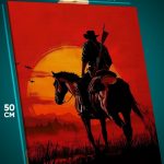 Картина на стену Red Dead Redemption Игра 40x50