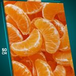 Картина на стену Еда лимоны дольки 40x50