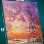 Картина на стену Бесконечное лето Игра пейзаж 40x50